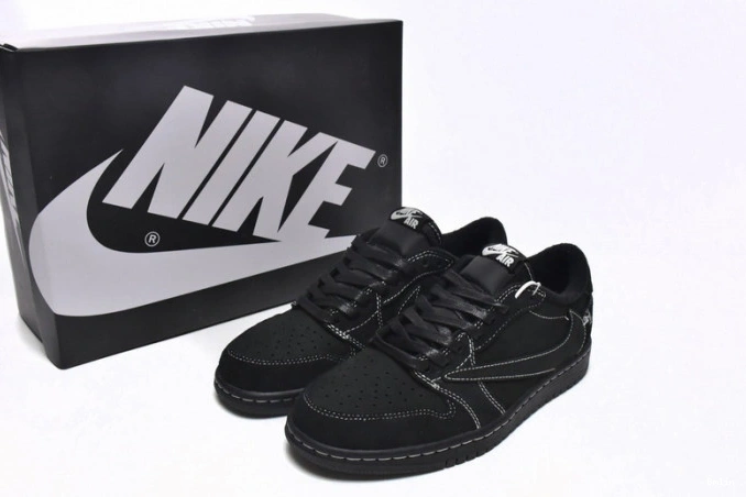 Bmlin Shoes Phantom OG 1 x Low Scott Jordan Air DM7866-001 Black Travis 0715